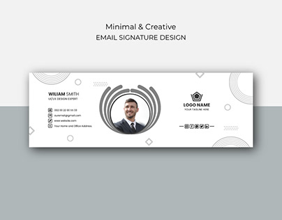 Minimal & Creative Email Signature Design