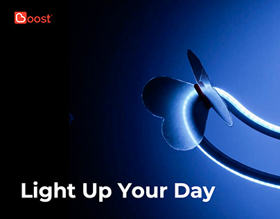 Light installation campaign: 'Light Up Your Day'