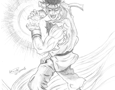 Sketch, Evil Ryu (Street Fighter).