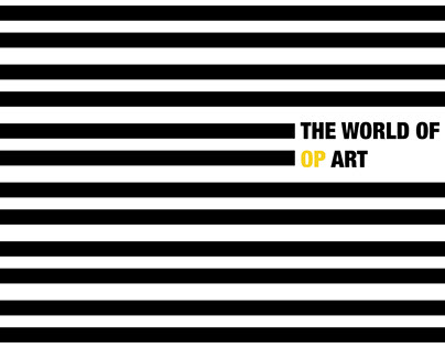 The World of Op Art - Moodboard
