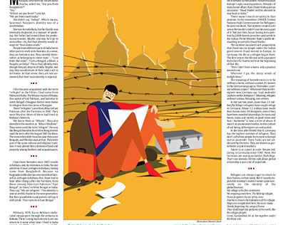 Published Illustrations in Indian Express Daily