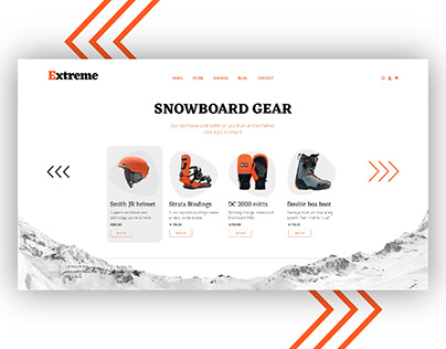 Snowboard Store Website