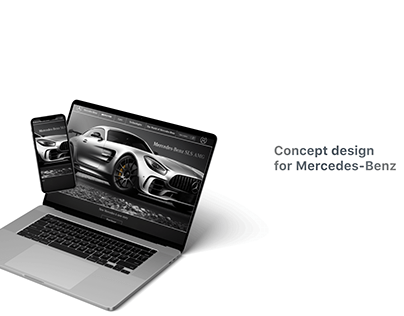 Concept design for Mercedes-Benz