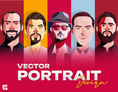 Unique Vector Portrait Design by Imtiaz Zia | Imtiazgfx