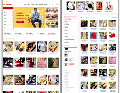 Wordpress E-commerce website Design