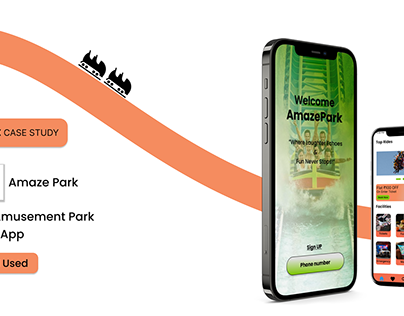 Design a booking app for an amusement park snack shop