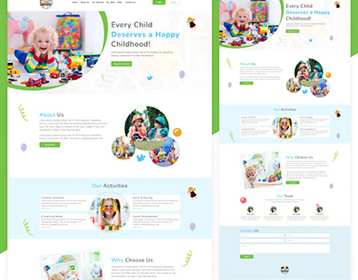 Kid Toy Website