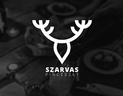 Szarvas Pincészet | logo and label design