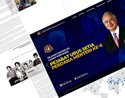 Government Corporate Landing Page | Najib Razak