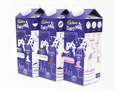 Cadbury Milk Carton