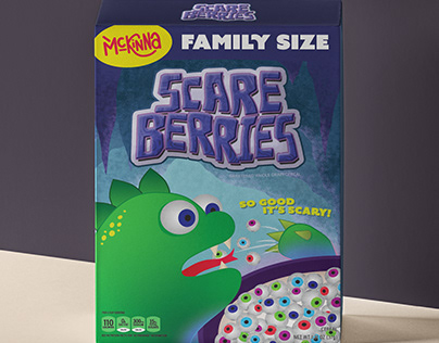 Scare Berries: Cereal Design
