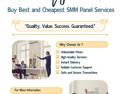 Buy Best and Cheapest SMM Panel Services
