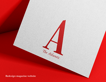 The Atlantic | Magazine website redesign