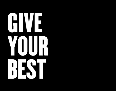 Give Your Best