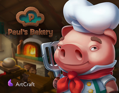 Paul's Bakery - 2D render studies