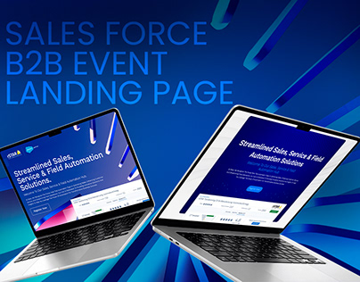 SalesForce B2B Event landing Page
