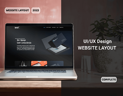 UI/UX Design - WEBSITE LAYOUT