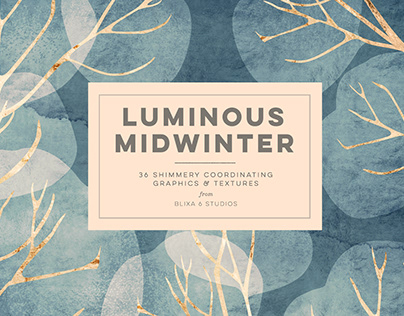 Luminous Midwinter Shimmery Graphics & Textures