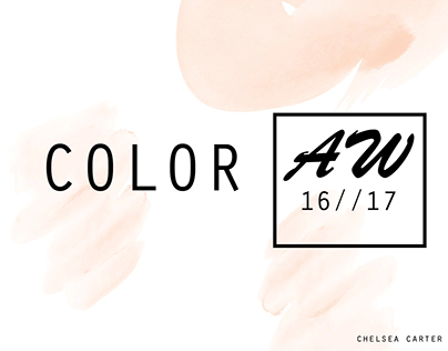 AW 2016 Color Trend Report