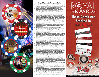 Royal Rewards Loyalty Brochure