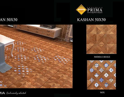 KASHAN floor ceramic tile 50X50