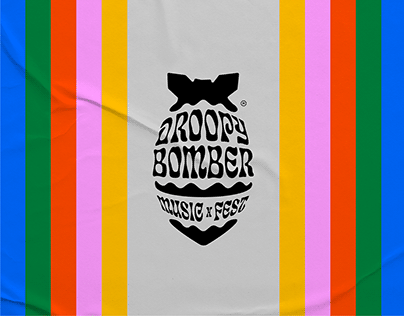 Music Fest Branding | Droopy Bomber