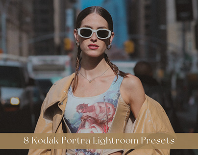 8 Kodak Portra Lightroom Presets Desktop & Mobile