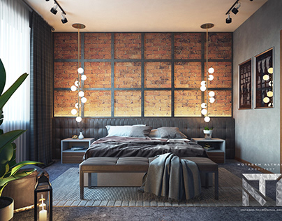 Bed Room - Industrial Style