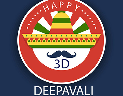 3D HAPPY DEEPAVALI