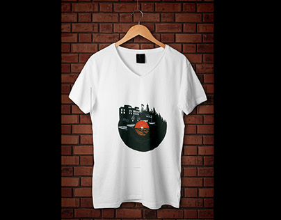 T-shirt Graphic inspired from the ghats of Varanasi