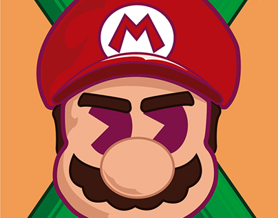 Mario Bros Ilustrado