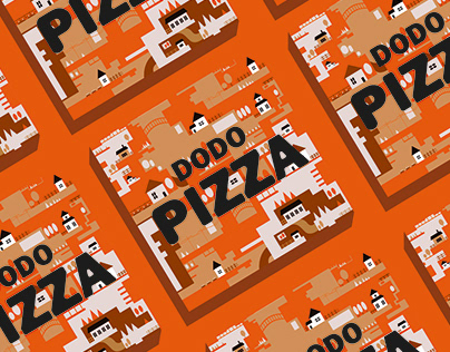Packaging design for DODOPIZZA