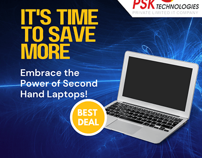 The secondhand laptop is available.