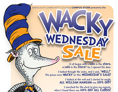 Wacky Wednesday Flyer