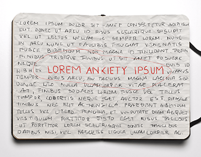 Lorem Anxiety Ipsum: A Zine