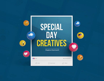 Special day creatives for social media