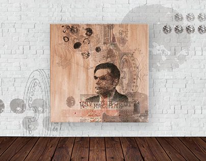 Collage// Alan Turing: War Hero