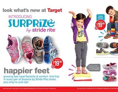 Multi-Channel Launch: Target Surprize by stride rite
