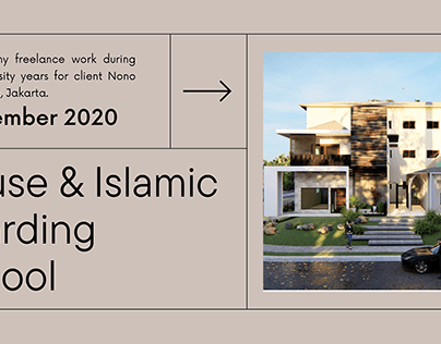 House and Islamic Boarding School Project