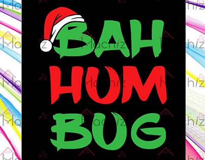 Christmas Bah Humbug Svg
