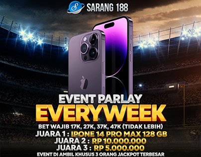 Sarang188 - Event Parlay Everyweek