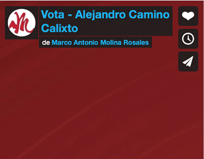 Vota Alejandro Camino