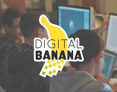 Logo and Identity for Digital Banana IT School