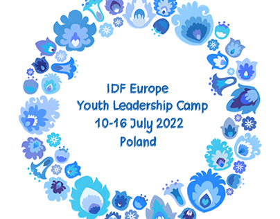 T-shirt design for IDF Europe Youth Leadership Camp