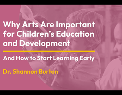 Why Arts Are Important for Children’s Education
