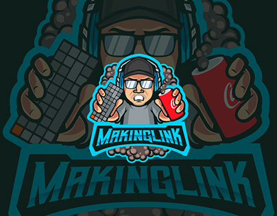 makinglink - logo mascot
