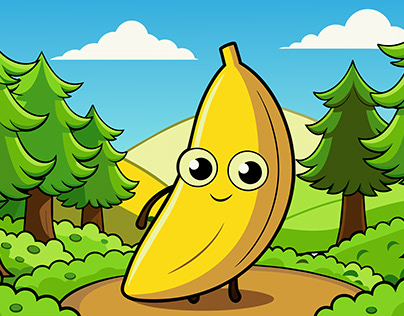 banana background is tree