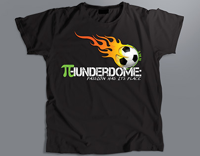 Soccer T-Shirt Design for Event on Pi Day