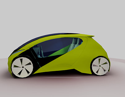 3D Futuristic Car