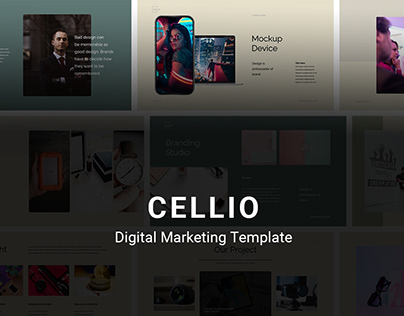 CELLIO Digital Martketing Template